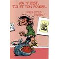 Carte Gaston Lagaffe 